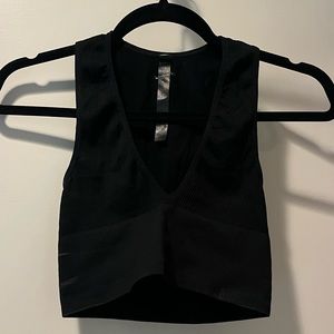 Urban Outfitters Black Crop Top